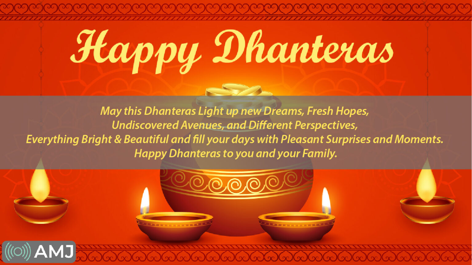 Happy Dhanteras 2024: Wishes, Messages & Greetings For Friends, Family ...