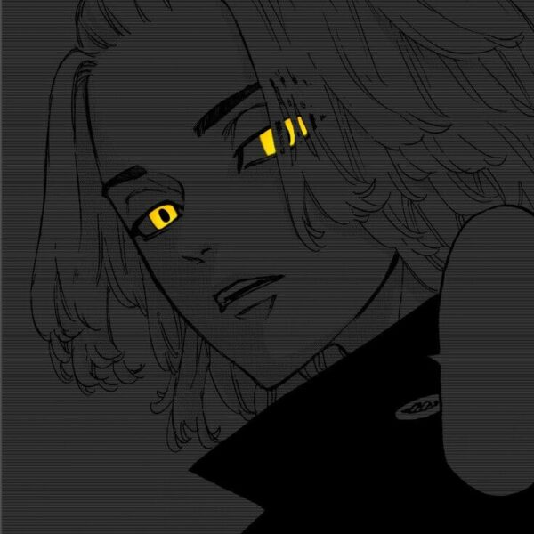 DARK ANIME GLOWING EYES PFP is Now Available on the Web - AMJ