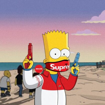 Cool Bart Simpsons PFP For Social Media - AMJ