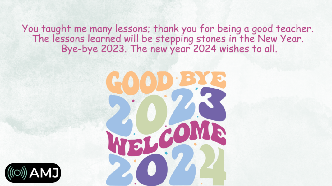 Goodbye 2023 Welcome 2024: Images, Quotes, Wishes, Status, Shayari ...