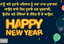 Happy New Year Wishes in Punjabi