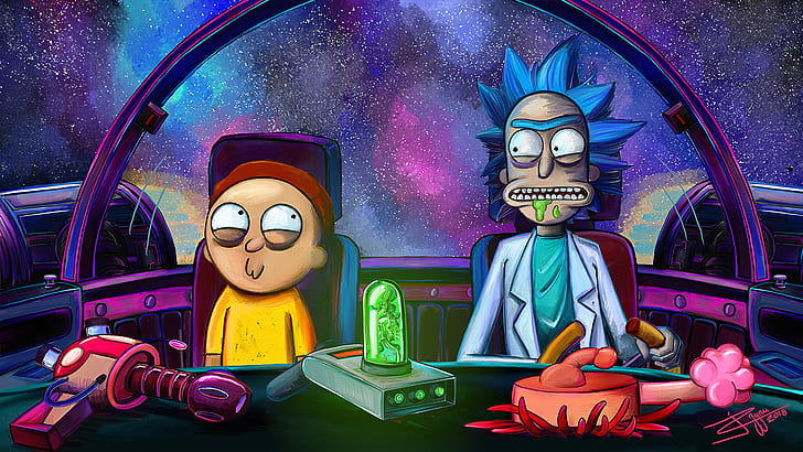Rick and Morty Wallpaper For PC