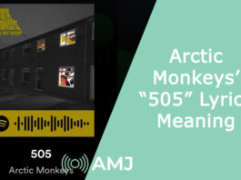 Arctic Monkeys’ “505” Lyrics Meaning