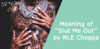 Meaning of “Slut Me Out” by NLE Choppa