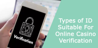 Types of ID Suitable For Online Casino Verification