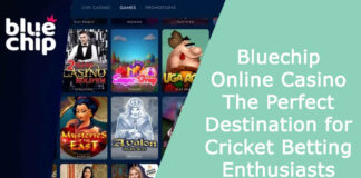 Bluechip Online Casino: The Perfect Destination for Cricket Betting Enthusiasts