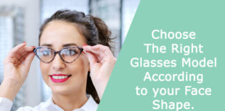 Choose the right glasses model according to your face shape.