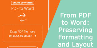 From PDF to Word: Preserving Formatting and Layout