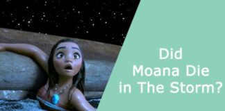 Did Moana Die in The Storm?