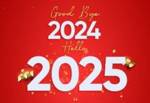 Bye Bye 2024 Hello 2025 Images