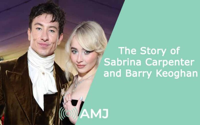 Sabrina Carpenter and Barry Keoghan