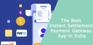 The Best Instant Settlement Payment Gateway App in India