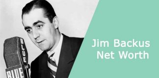 Jim Backus Net Worth