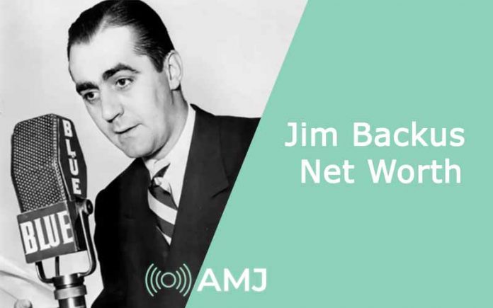 Jim Backus Net Worth