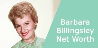 Barbara Billingsley Net Worth